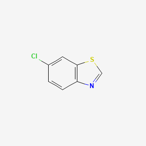 6-Chlorobenzo[d]thiazole chemical structure (CAS 2942-10-1)