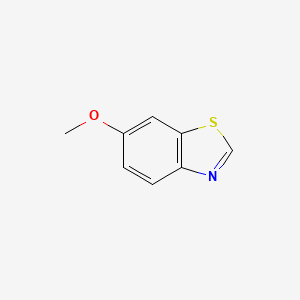 6-Methoxybenzo[d]thiazole chemical structure (CAS 2942-13-4)
