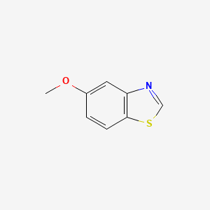 5-Methoxybenzo[d]thiazole chemical structure (CAS 2942-14-5)
