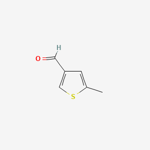 5-Methylthiophene-3-carbaldehyde chemical structure (CAS 29421-72-5)