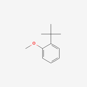 1-(tert-Butyl)-2-methoxybenzene chemical structure (CAS 2944-48-1)