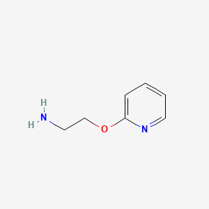 2-(Pyridin-2-yloxy)ethanamine chemical structure (CAS 29450-07-5)