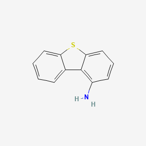 Dibenzo[b,d]thiophen-1-amine chemical structure (CAS 29451-76-1)