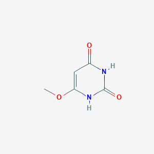 6-Methoxypyrimidine-2,4(1H,3H)-dione chemical structure (CAS 29458-38-6)