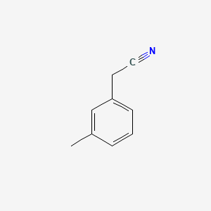 3-Methylbenzyl cyanide chemical structure (CAS 2947-60-6)