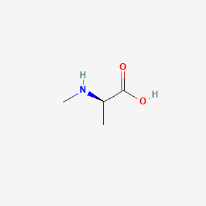 H-N-Me-D-Ala-OH chemical structure (CAS 29475-64-7)