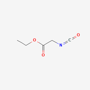 Ethyl isocyanatoacetate chemical structure (CAS 2949-22-6)