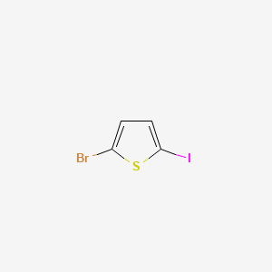 2-Bromo-5-iodothiophene chemical structure (CAS 29504-81-2)