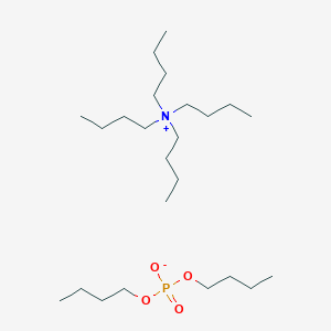 Tetrabutylammonium dibutyl phosphate chemical structure (CAS 29536-33-2)