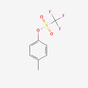 p-Tolyl trifluoromethanesulfonate chemical structure (CAS 29540-83-8)