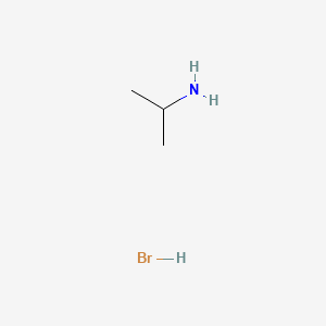 Isopropylamine Hydrobromide chemical structure (CAS 29552-58-7)
