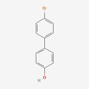 4'-Bromo-[1,1'-biphenyl]-4-ol chemical structure (CAS 29558-77-8)