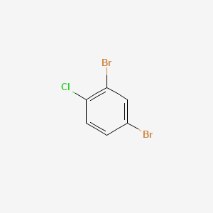 2,4-Dibromo-1-chlorobenzene chemical structure (CAS 29604-75-9)