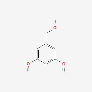 3,5-Dihydroxybenzyl alcohol chemical structure (CAS 29654-55-5)