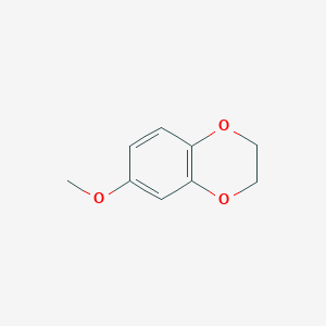 6-Methoxy-2,3-dihydrobenzo[b][1,4]dioxine chemical structure (CAS 29668-45-9)