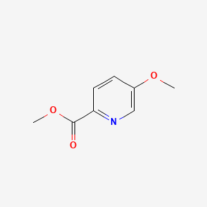 Methyl 5-methoxypicolinate chemical structure (CAS 29681-39-8)