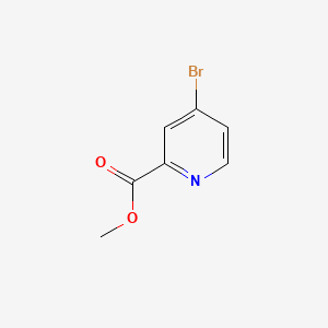 Methyl 4-bromopicolinate chemical structure (CAS 29681-42-3)