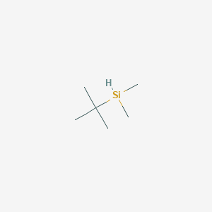 tert-Butyldimethylsilane chemical structure (CAS 29681-57-0)