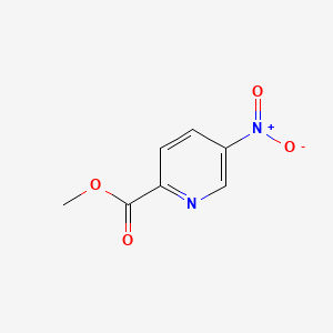 Methyl 5-nitropicolinate chemical structure (CAS 29682-14-2)