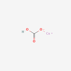 Cesium bicarbonate chemical structure (CAS 29703-01-3)