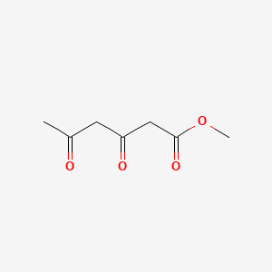 Methyl 3,5-dioxohexanoate chemical structure (CAS 29736-80-9)