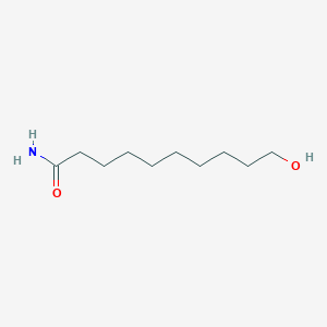 10-Hydroxydecanamide chemical structure (CAS 2973762-19-3)