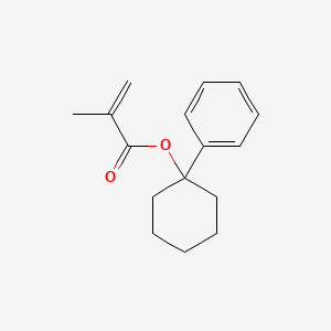 1-Phenylcyclohexyl methacrylate chemical structure (CAS 297731-50-1)