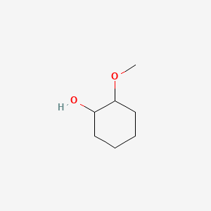 2-Methoxycyclohexanol chemical structure (CAS 2979-24-0)
