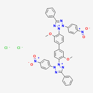 Nitro Blue Tetrazolium Chloride chemical structure (CAS 298-83-9)