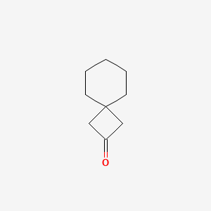 spiro[3.5]nonan-2-one chemical structure (CAS 29800-56-4)