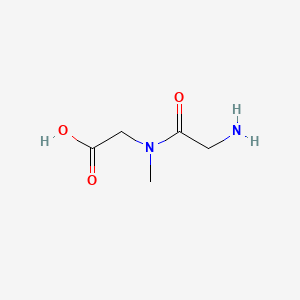 H-Gly-Sar-OH chemical structure (CAS 29816-01-1)