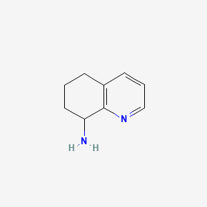 5,6,7,8-Tetrahydroquinolin-8-amine chemical structure (CAS 298181-83-6)