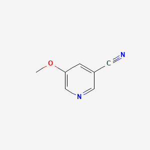 5-Methoxynicotinonitrile chemical structure (CAS 298204-74-7)