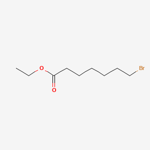 Ethyl 7-bromoheptanoate chemical structure (CAS 29823-18-5)