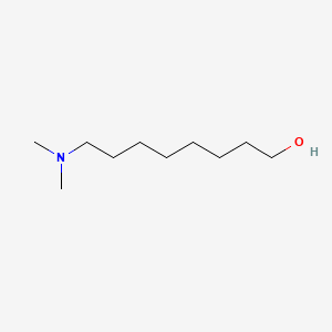 8-(Dimethylamino)octan-1-ol chemical structure (CAS 29823-87-8)