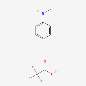 N-Methylaniline 2,2,2-trifluoroacetate chemical structure (CAS 29885-95-8)