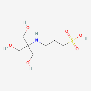 N-Tris(hydroxymethyl)methyl-3-aminopropanesulfonic Acid chemical structure (CAS 29915-38-6)