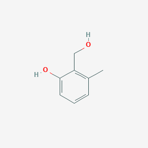 2-(Hydroxymethyl)-3-methylphenol chemical structure (CAS 29922-52-9)