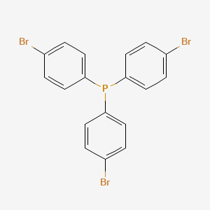 Tris(4-bromophenyl)phosphane chemical structure (CAS 29949-81-3)