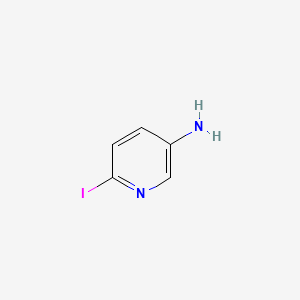 5-Amino-2-iodopyridine chemical structure (CAS 29958-12-1)