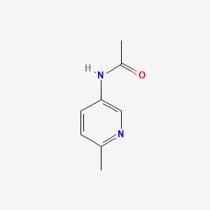N-(6-Methylpyridin-3-yl)acetamide chemical structure (CAS 29958-15-4)