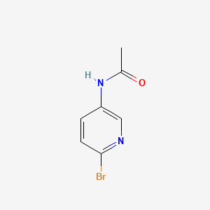 N-(6-Bromopyridin-3-yl)acetamide chemical structure (CAS 29958-19-8)