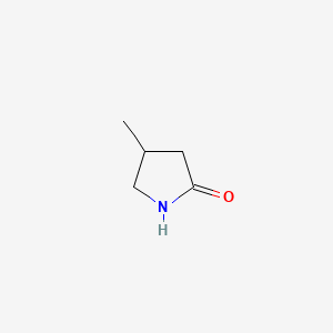 4-Methylpyrrolidin-2-one chemical structure (CAS 2996-58-9)