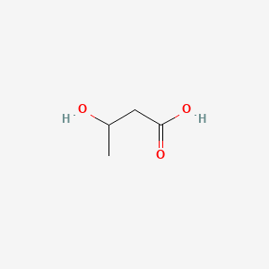 DL-3-Hydroxybutyric Acid chemical structure (CAS 300-85-6)