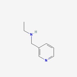 N-Ethyl-N-(3-pyridylmethyl)amine chemical structure (CAS 3000-75-7)