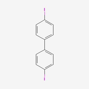 4,4'-Diiodo-1,1'-biphenyl chemical structure (CAS 3001-15-8)