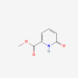 Methyl 6-oxo-1,6-dihydropyridine-2-carboxylate chemical structure (CAS 30062-34-1)