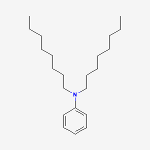 N,N-Di-n-octylaniline chemical structure (CAS 3007-75-8)