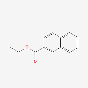 Ethyl 2-naphthoate chemical structure (CAS 3007-91-8)