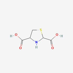 Thiazolidine-2,4-dicarboxylic acid chemical structure (CAS 30097-06-4)